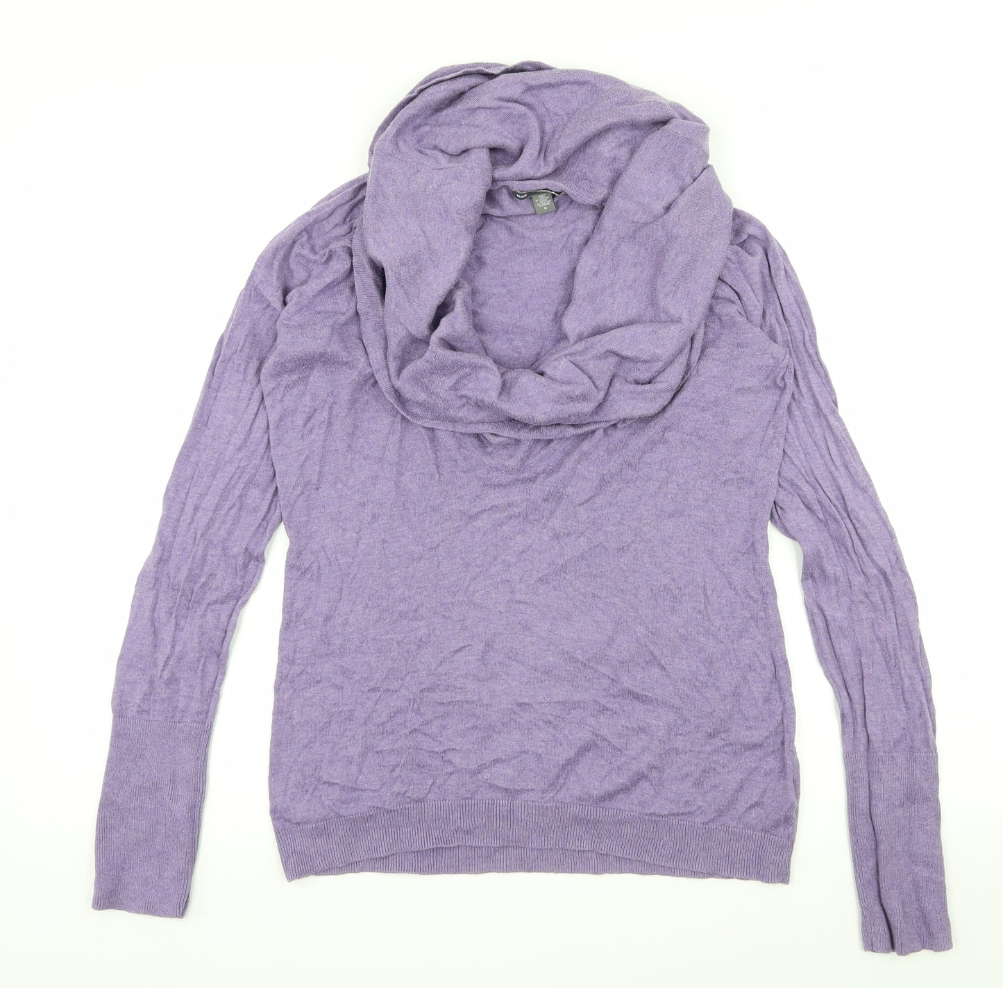 GA Womens Purple  Knit Pullover Jumper Size M