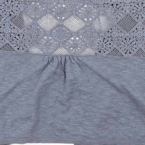 Marks and Spencer Womens Blue  Knit Cardigan Jumper Size 12