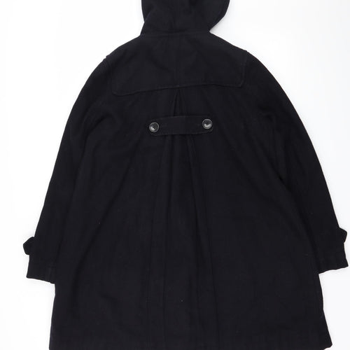 Topshop Womens Blue   Parka Coat Size 14