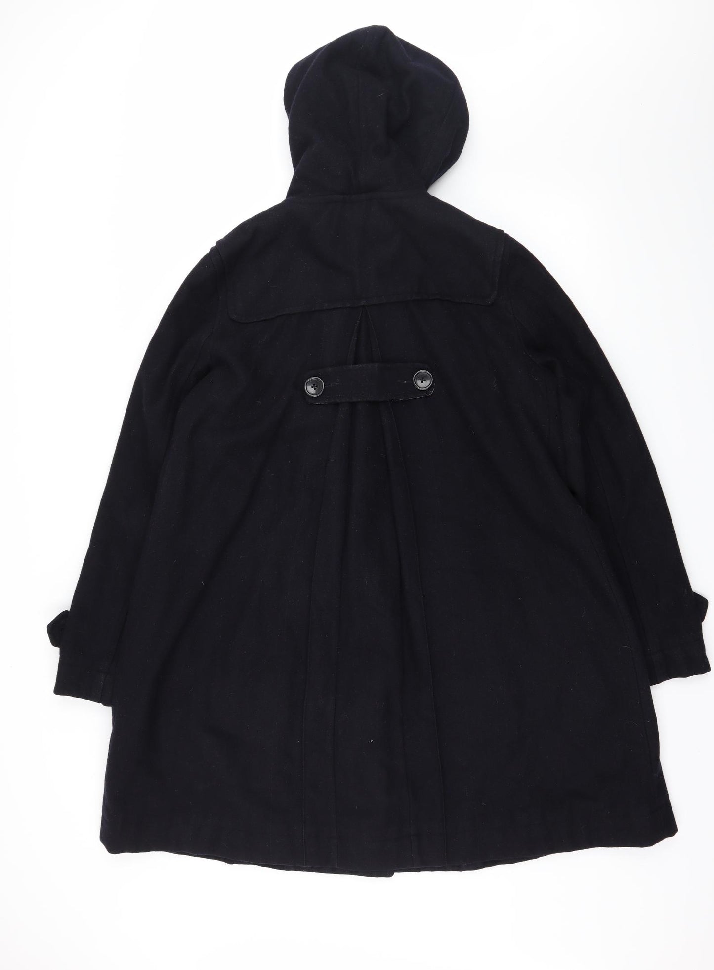 Topshop Womens Blue   Parka Coat Size 14