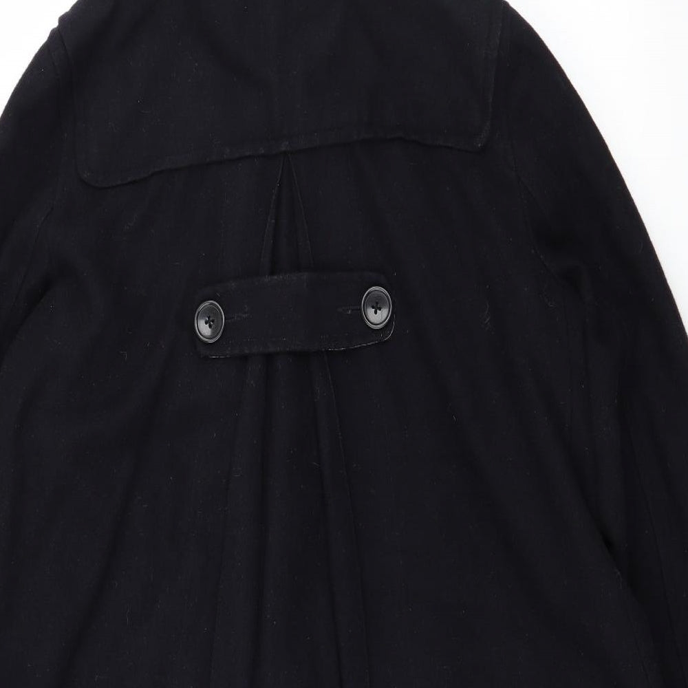 Topshop Womens Blue   Parka Coat Size 14
