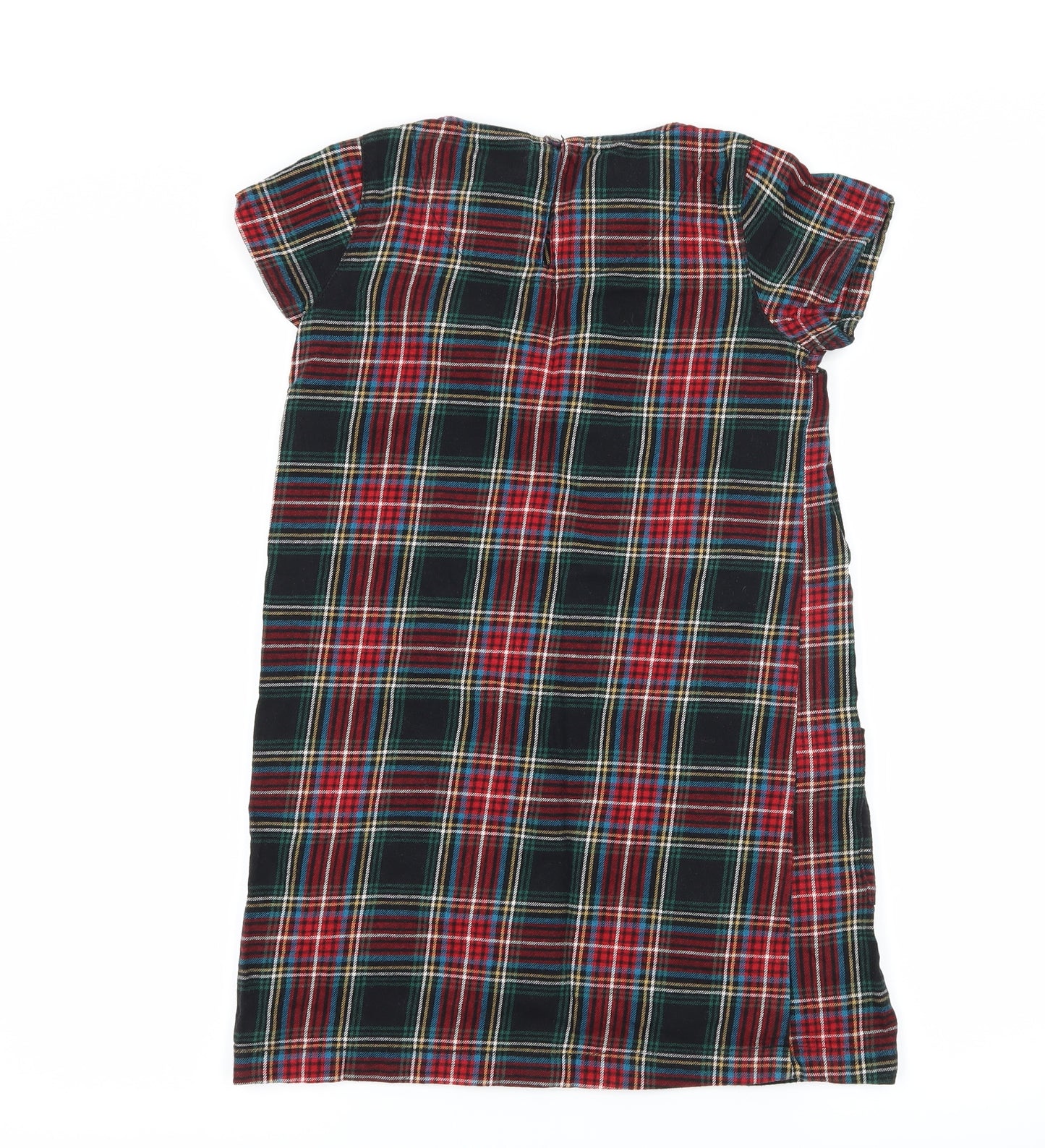 NEXT Girls Multicoloured Plaid  A-Line  Size 10 Years