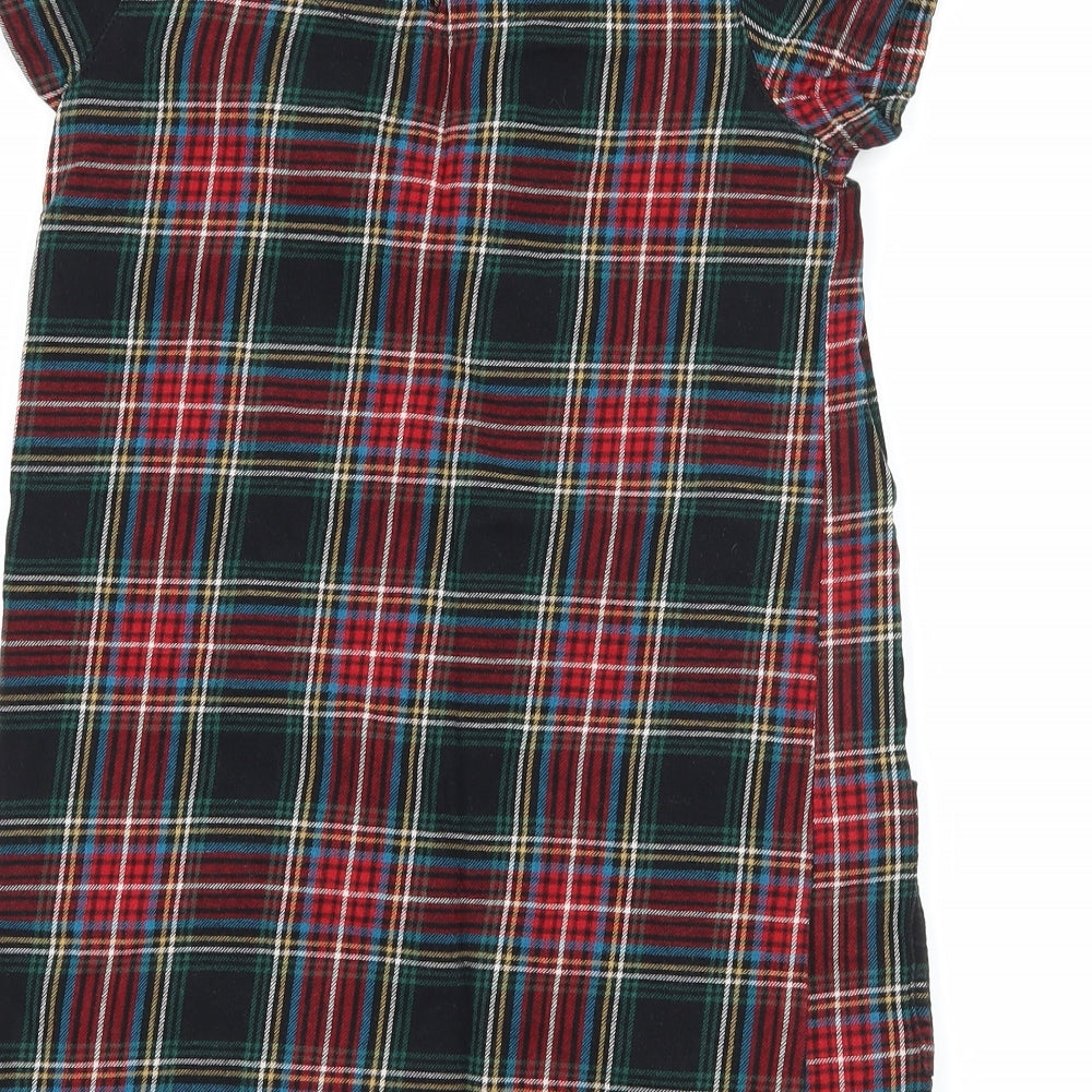 NEXT Girls Multicoloured Plaid  A-Line  Size 10 Years