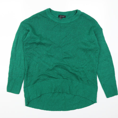 New Look Womens Green   Pullover Jumper Size M
