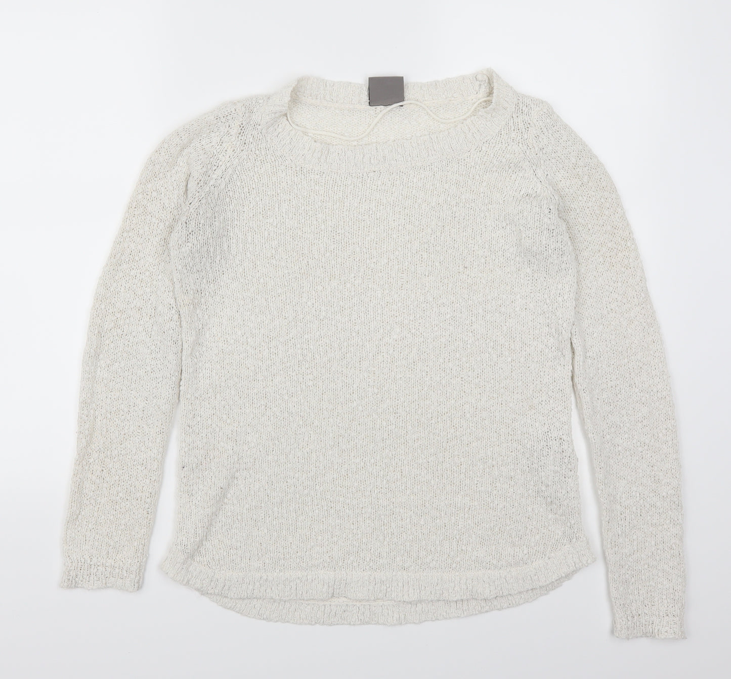 VERO MODA Womens White   Pullover Jumper Size XS