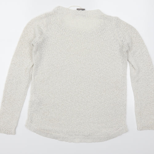 VERO MODA Womens White   Pullover Jumper Size XS