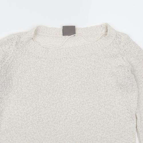 VERO MODA Womens White   Pullover Jumper Size XS