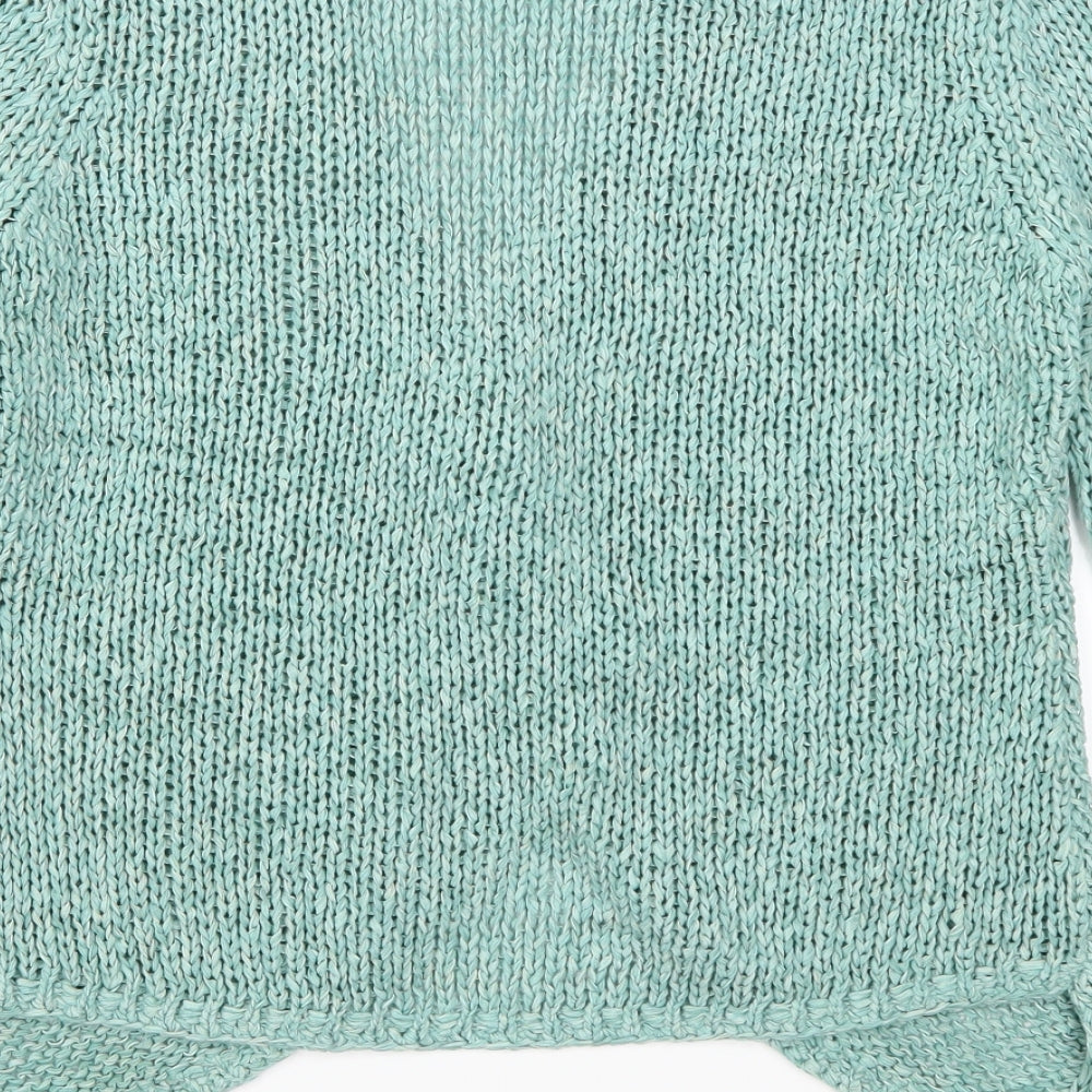 Per Una Womens Green   Cardigan Jumper Size M