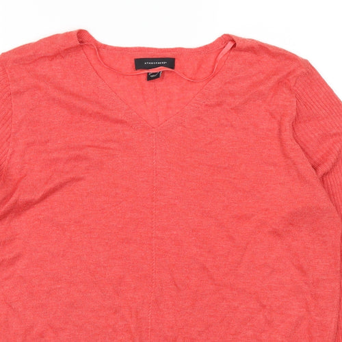 Atmosphere Womens Red   Pullover Jumper Size 12
