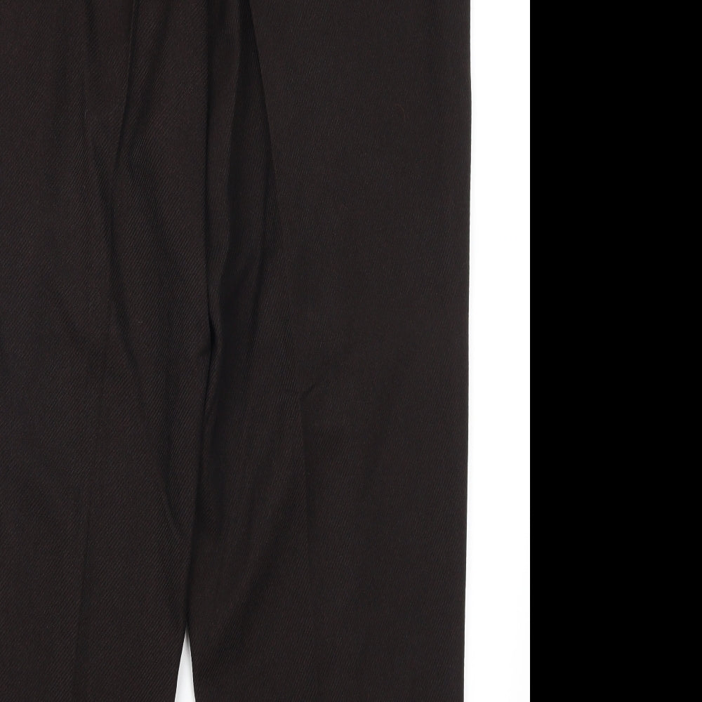 Bonmarché Womens Brown   Trousers  Size 16 L27 in