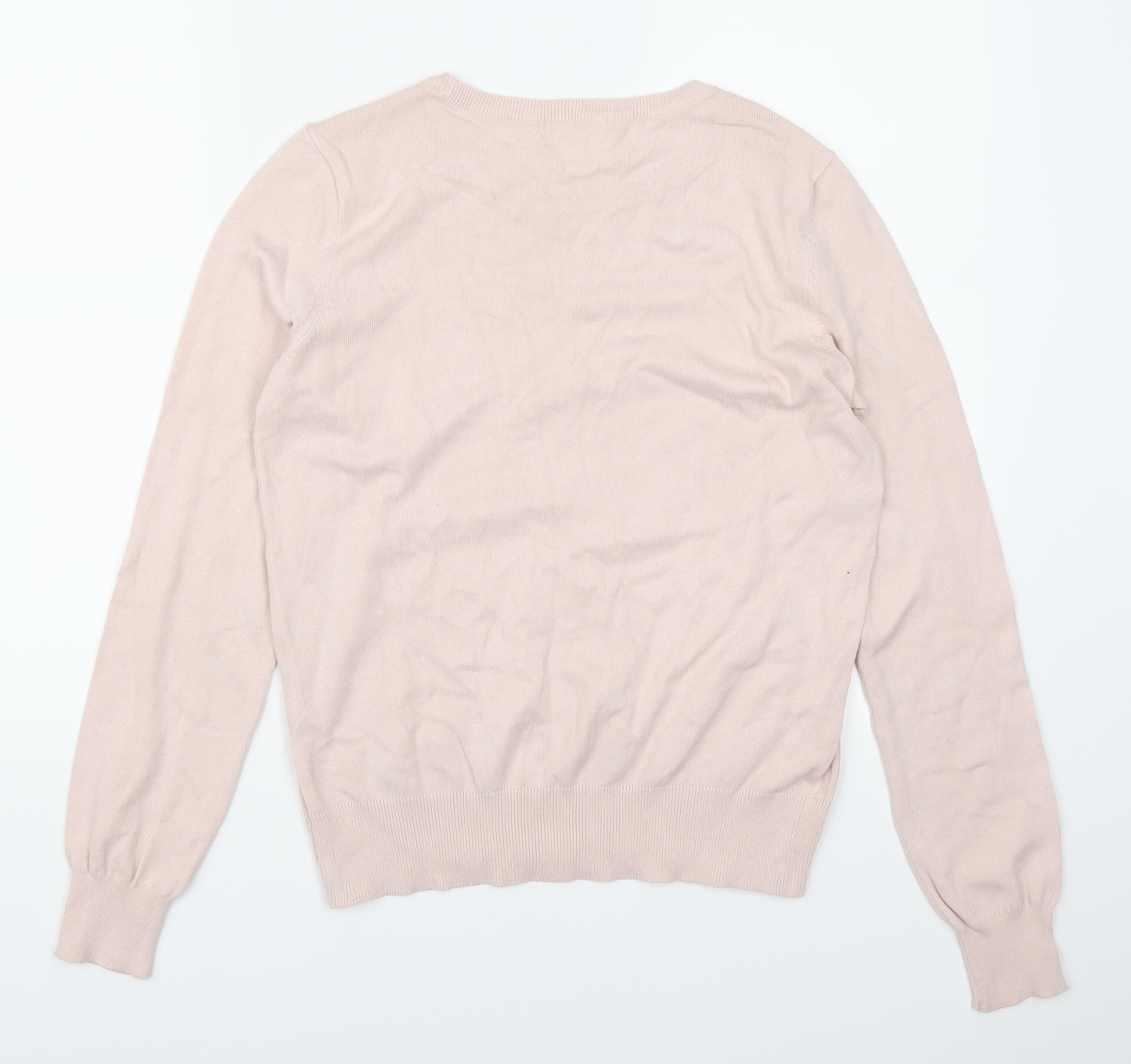 H&M Womens Pink   Pullover Jumper Size S