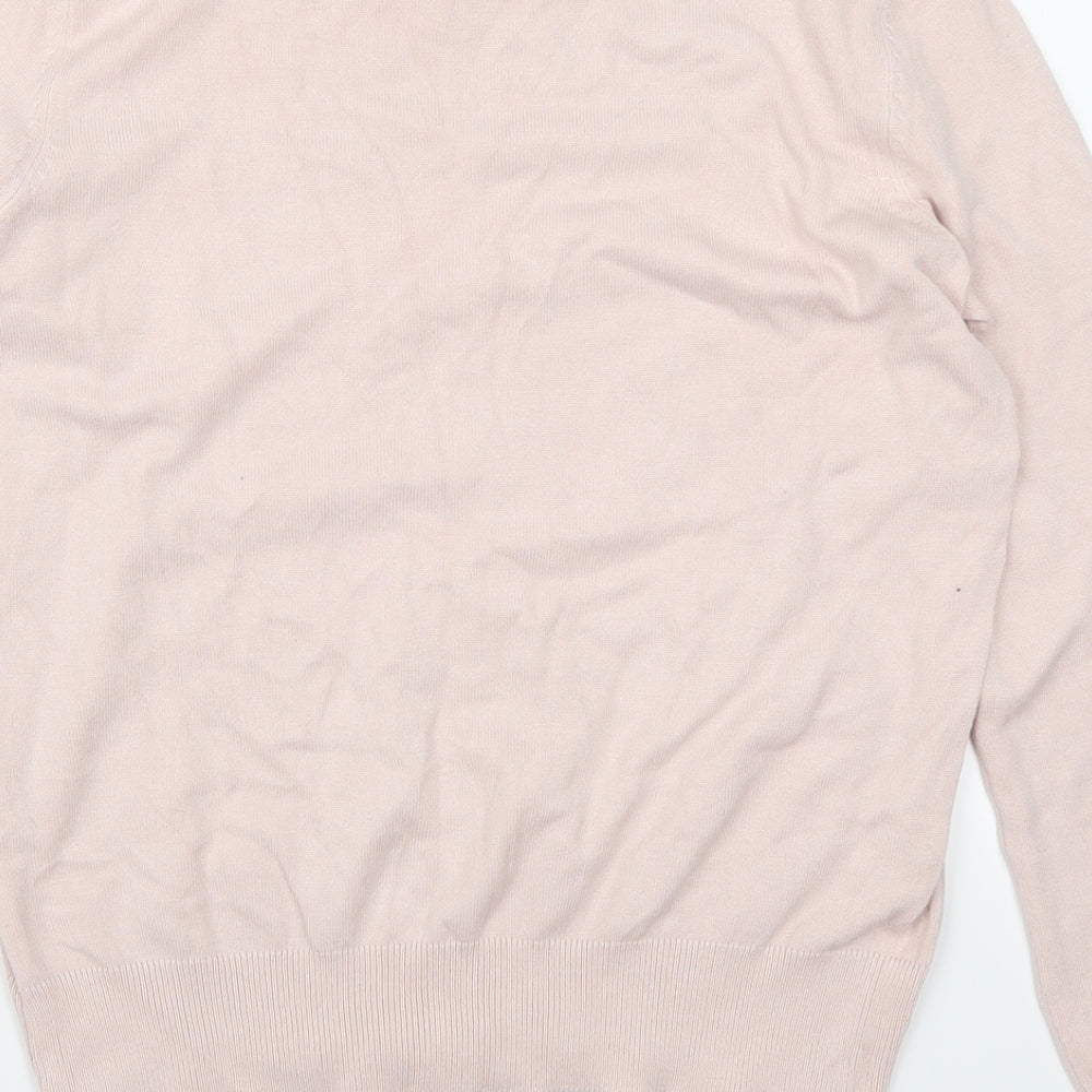 H&M Womens Pink   Pullover Jumper Size S