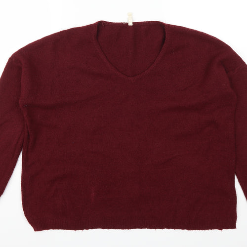 Sweewe Womens Red   Pullover Jumper Size S