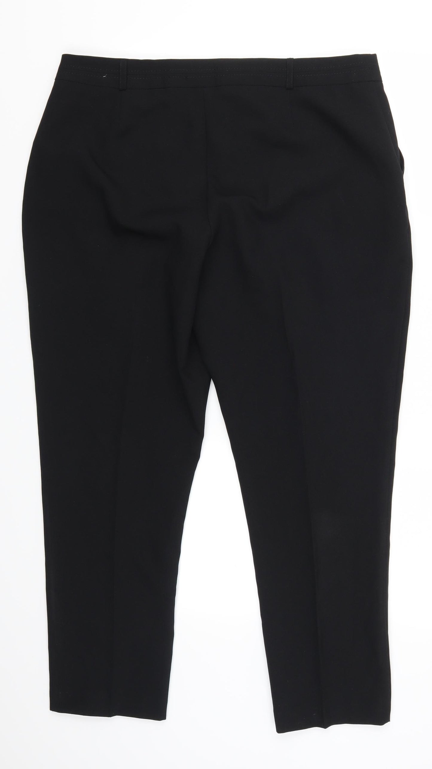 Primark Womens Black   Trousers  Size 16 L26 in