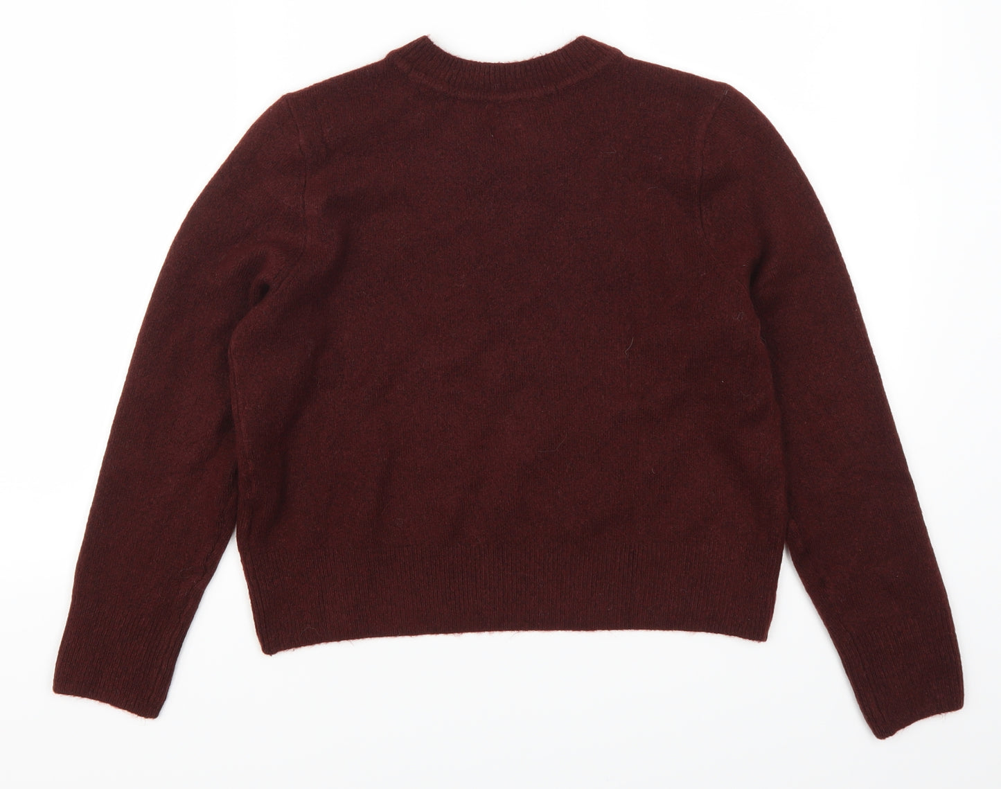 H&M Womens Red   Pullover Jumper Size S
