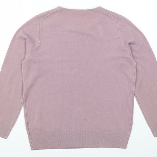 Marks and Spencer Womens Purple   Pullover Jumper Size 12
