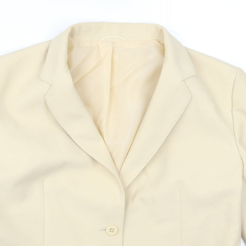 St Michael Womens Beige   Jacket Suit Jacket Size 16