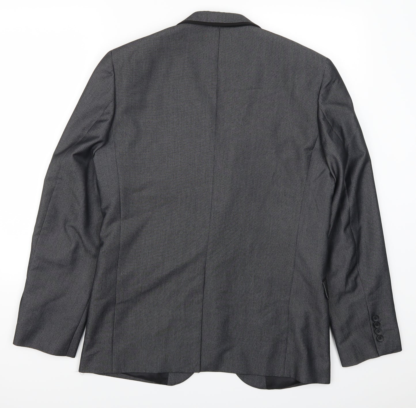 Cedar Wood State Mens Grey   Jacket Suit Jacket Size 40