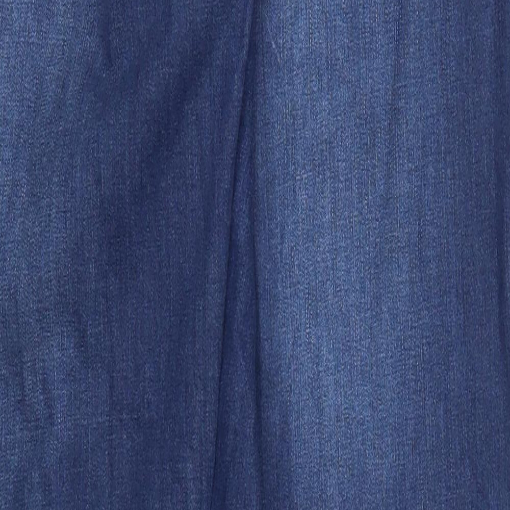 TU Womens Blue  Denim Straight Jeans Size 10 L30 in
