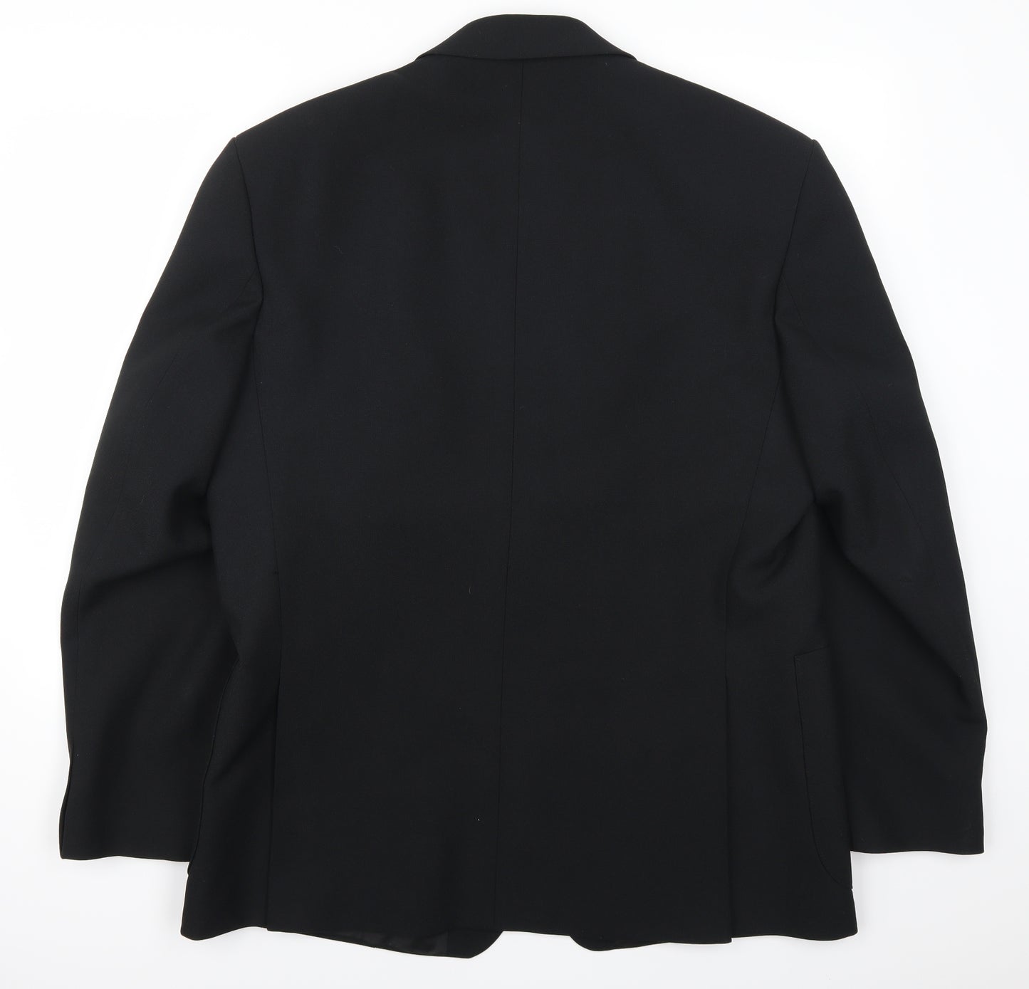 Greenwoods Mens Black   Jacket Suit Jacket Size 44