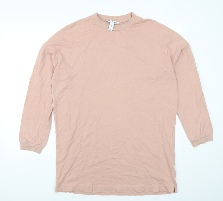 NLY Trend Womens Pink T-Shirt Dress Size S - Sweater Dress