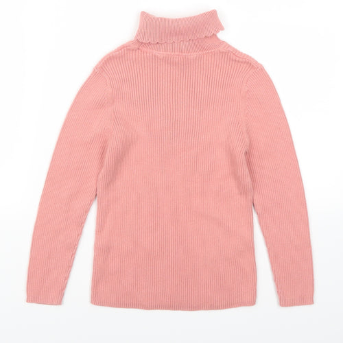 George Girls Pink   Pullover Jumper Size 6-7 Years