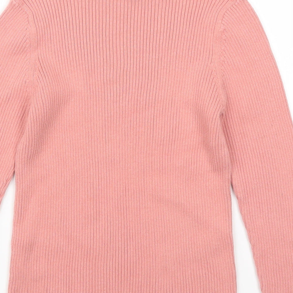 George Girls Pink   Pullover Jumper Size 6-7 Years