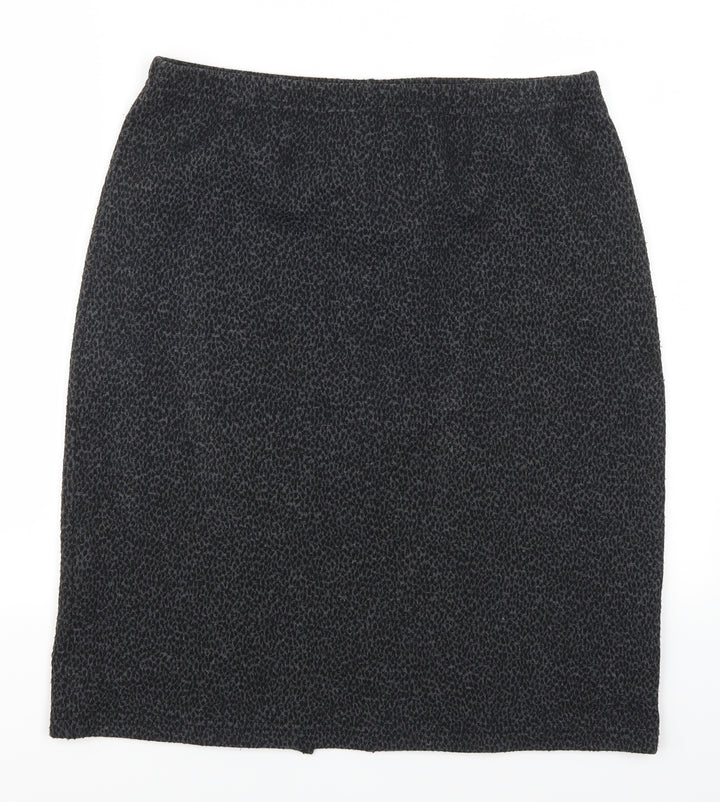 Mackays Womens Grey Straight & Pencil Skirt Size 16