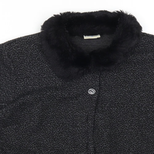 mACKAYS Womens Grey   Jacket Coatigan Size 16  - .