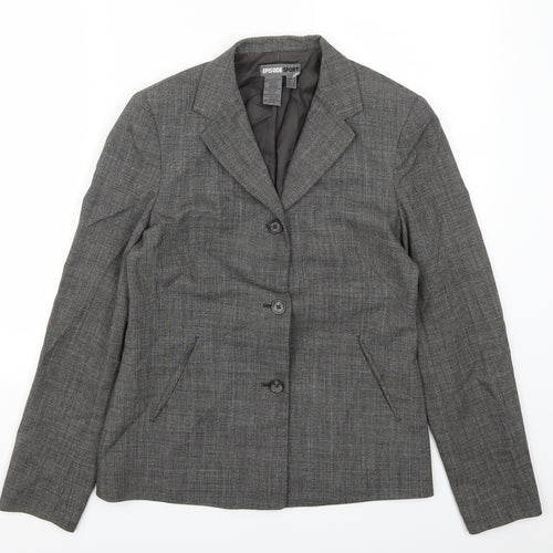 Episode Spoty Womens Grey   Jacket Suit Jacket Size 8