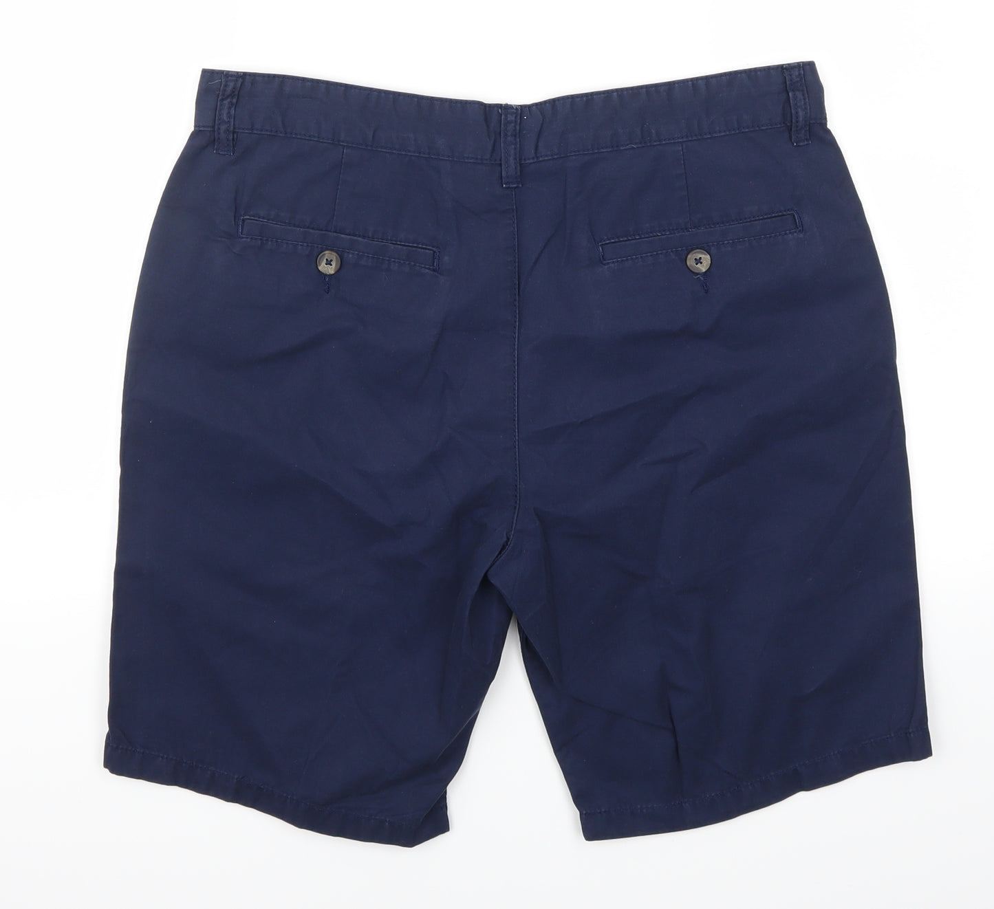 F&F Mens Blue   Chino Shorts Size 34