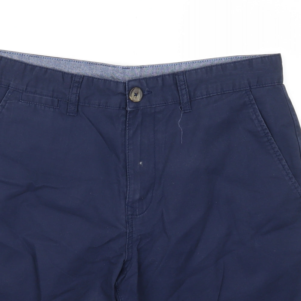F&F Mens Blue   Chino Shorts Size 34