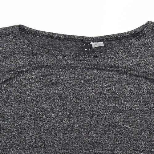 H&M Womens Grey   Basic T-Shirt Size S