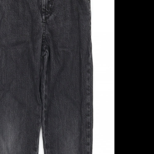 F&F Boys Grey  Denim Straight Jeans Size 7-8 Years