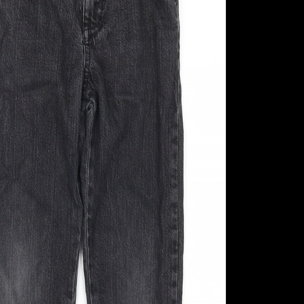 F&F Boys Grey  Denim Straight Jeans Size 7-8 Years