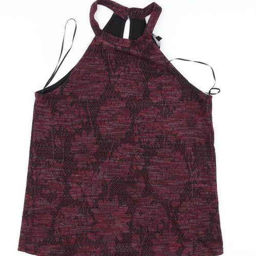 New Look Womens Purple   Basic Blouse Size 8