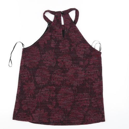 New Look Womens Purple   Basic Blouse Size 8