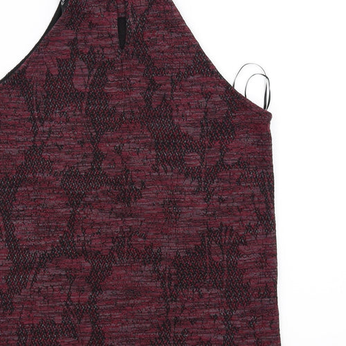 New Look Womens Purple   Basic Blouse Size 8