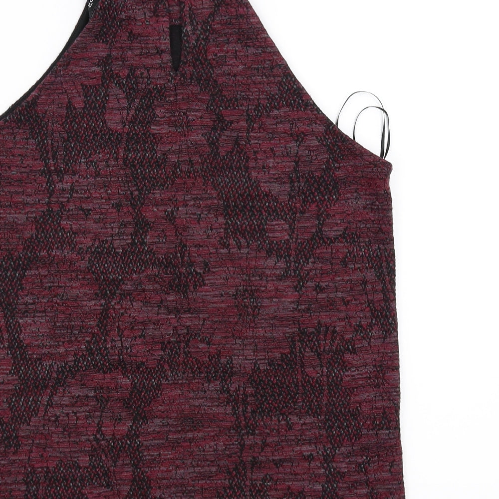 New Look Womens Purple   Basic Blouse Size 8