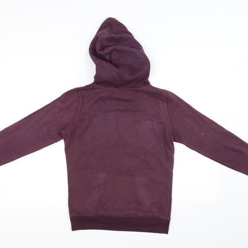 origional Womens Purple   Pullover Hoodie Size 8