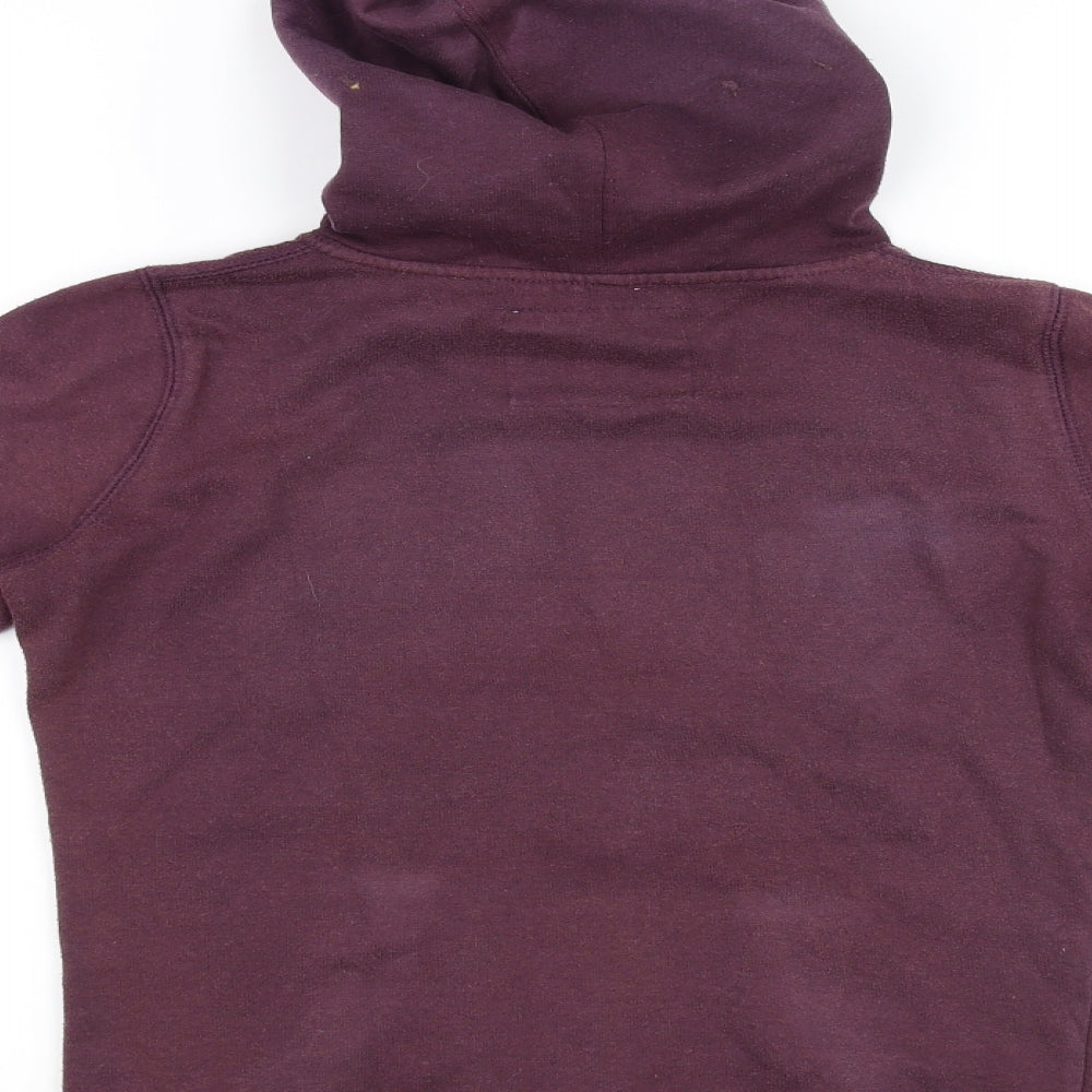 origional Womens Purple   Pullover Hoodie Size 8