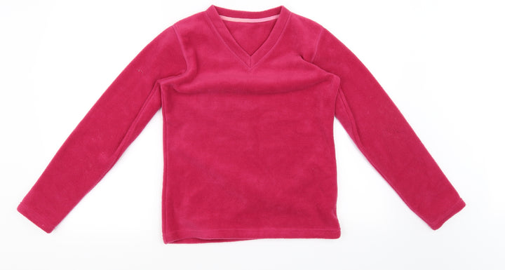 Millets Girls Pink Pullover Jumper Size 11-12 Years