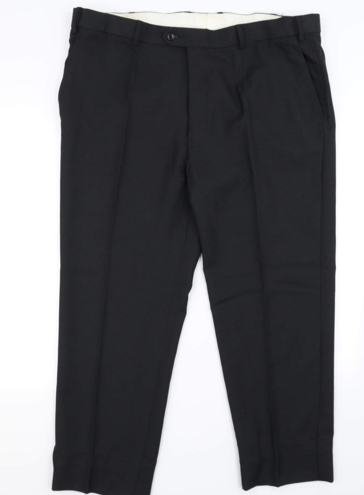 Preworn Mens Black   Trousers  Size 44 L27 in