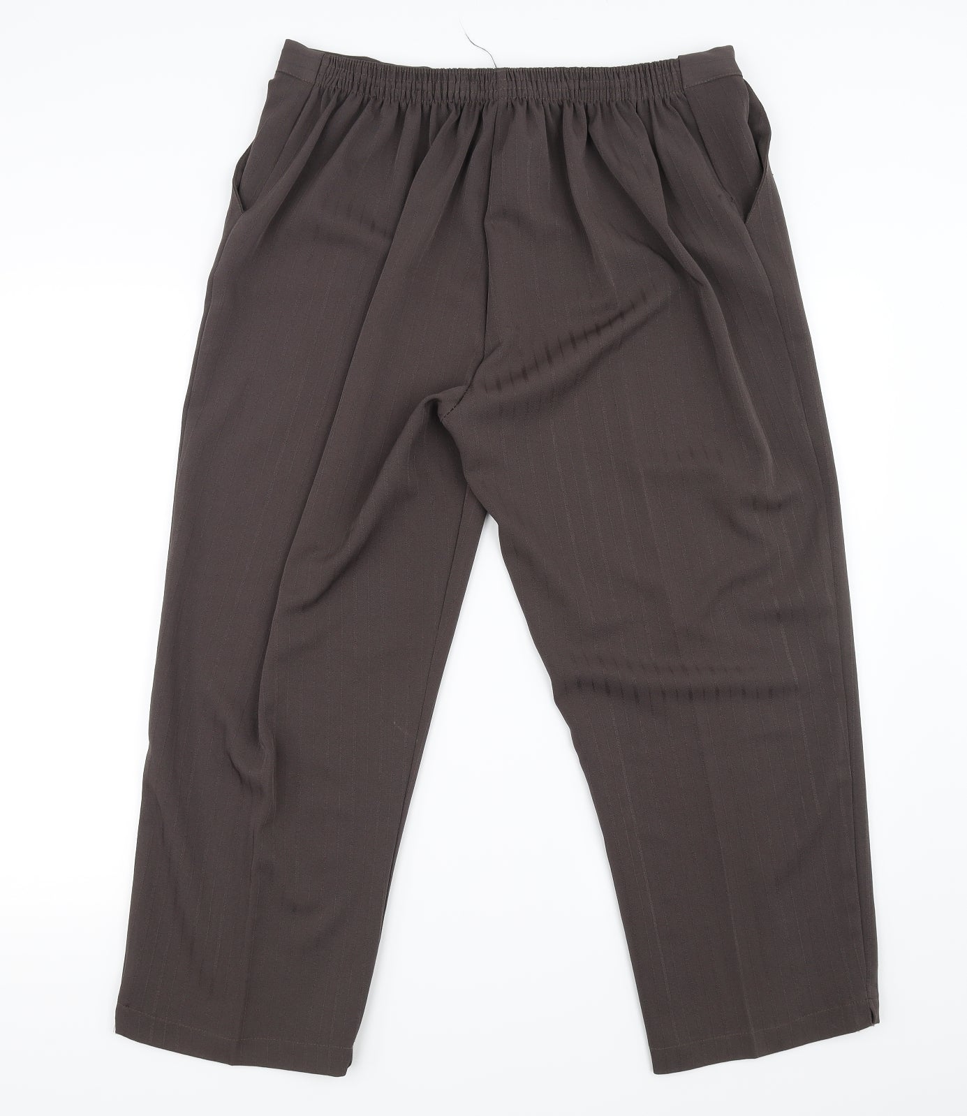 Preworn Womens Brown   Trousers  Size 22 in L25 in