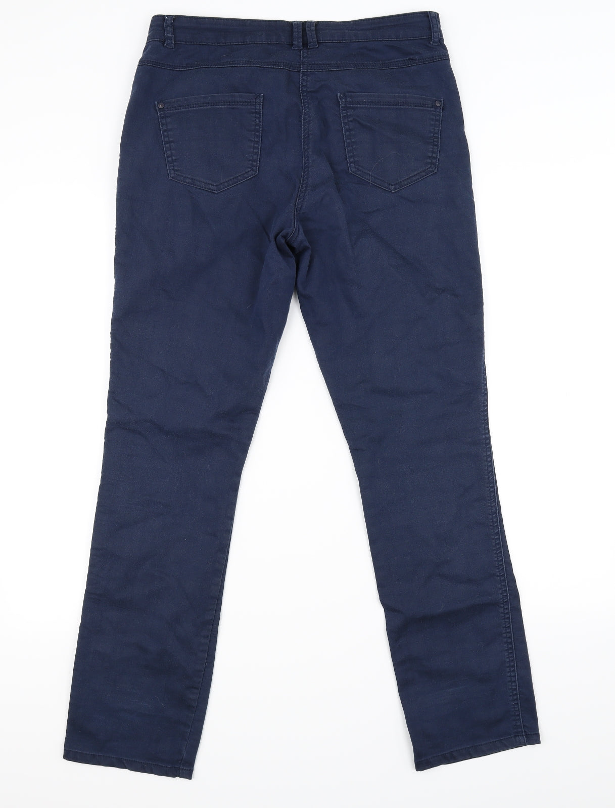 M&Co Womens Blue   Skinny Jeans Size 10 L29 in