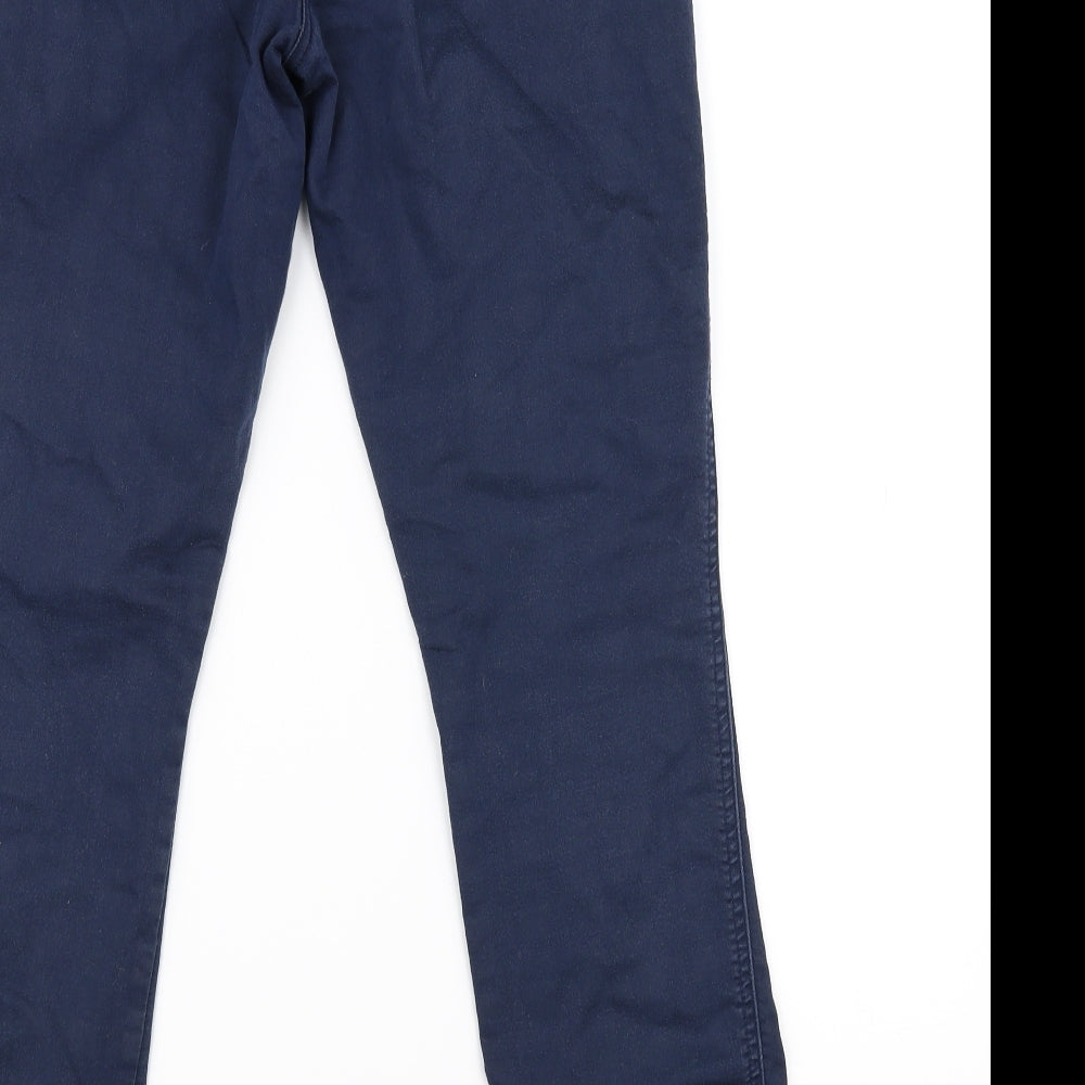 M&Co Womens Blue   Skinny Jeans Size 10 L29 in
