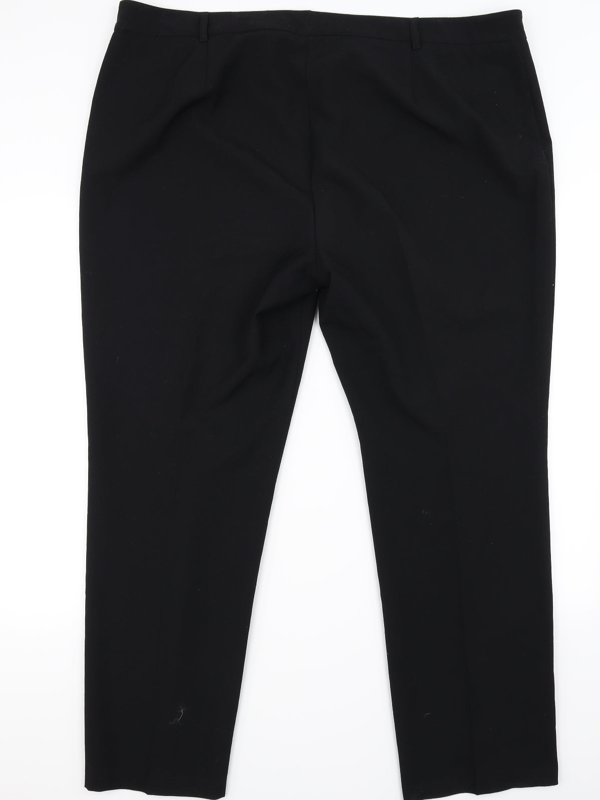 Marks and Spencer Womens Black   Trousers  Size 22 L29 in
