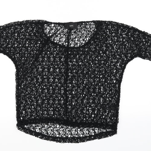 NEXT Womens Black   Pullover Jumper Size 6