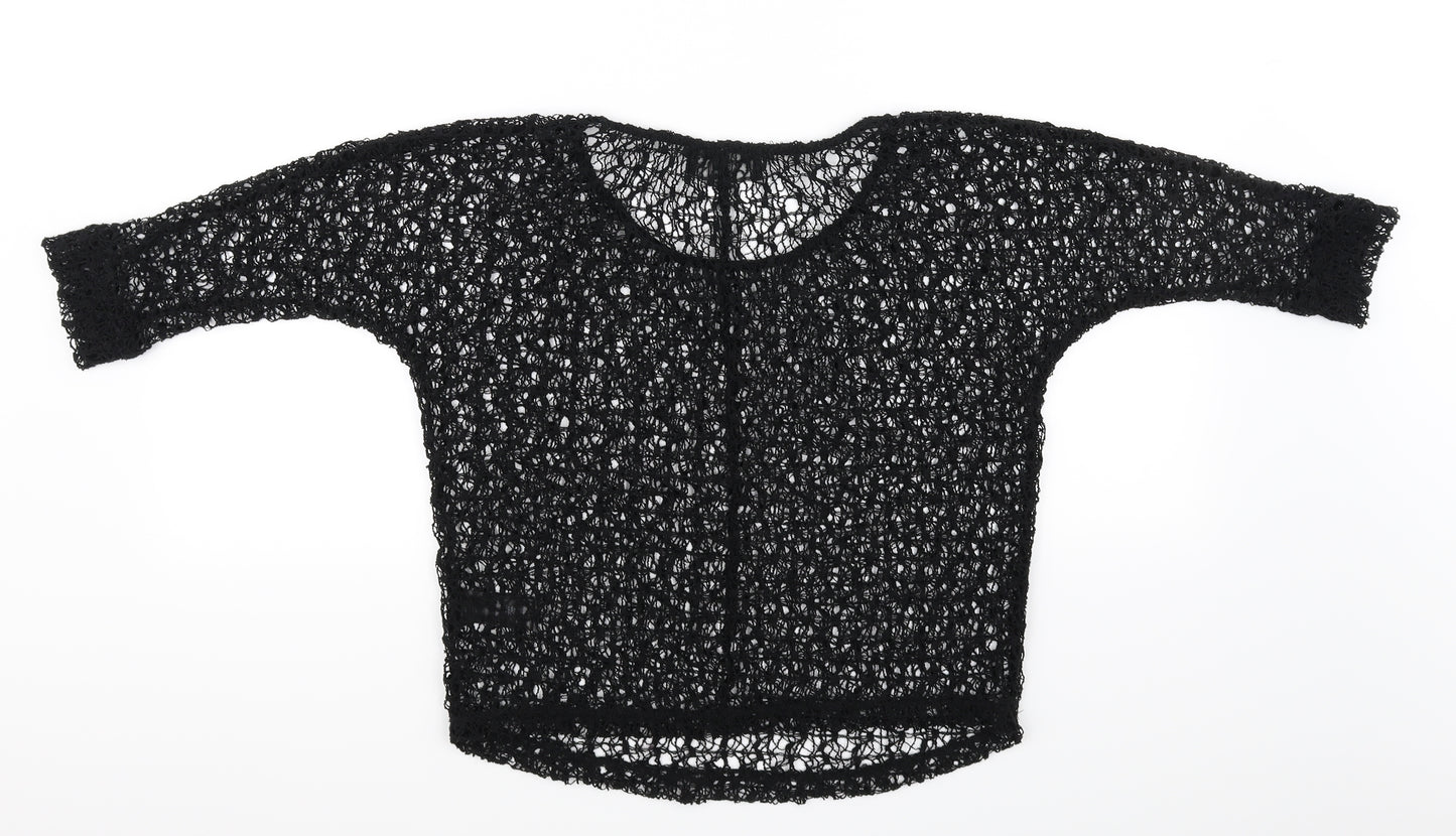 NEXT Womens Black   Pullover Jumper Size 6