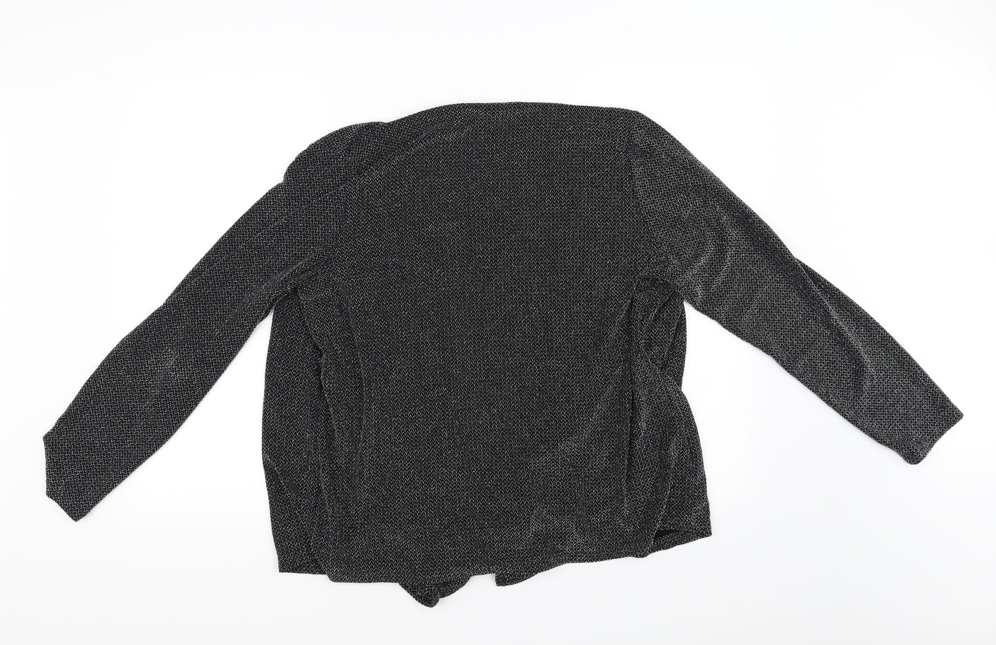 Classic Womens Grey   Cardigan Jumper Size 18